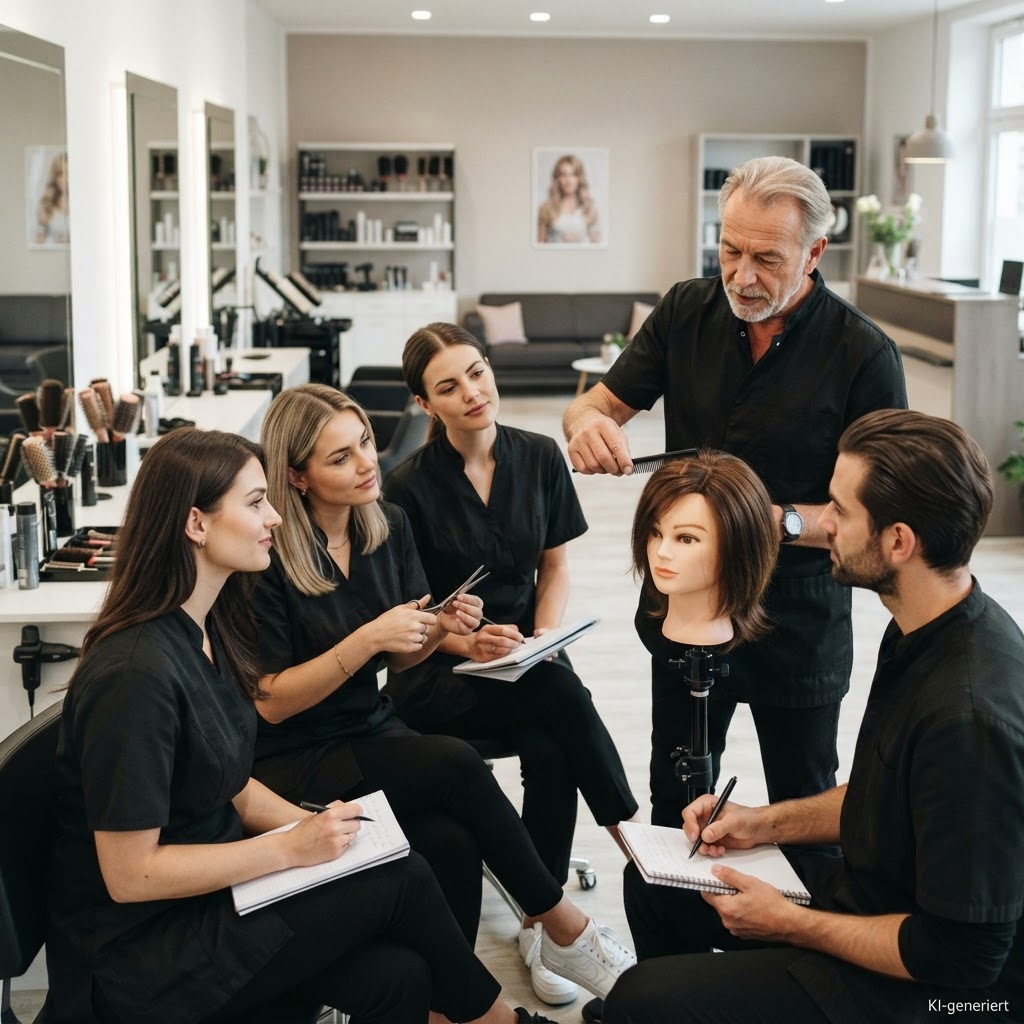 Effizienz im Salon steigern: So profitieren Sie von einer Inhouse-Schulung für Ihr Team